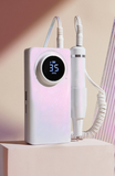 Load image into Gallery viewer, Cute Pastel Rechargeable Nail Drill – 35000RPM Professional Nail File